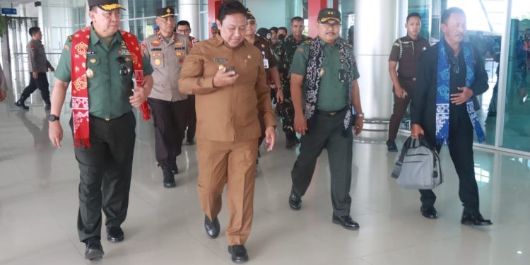 Wagub Kalteng Sambut Rombongan SSDN Program Pendidikan Reguler Angkatan LXVI Tahun 2024