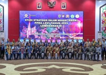 Wagub Edy Pratowo Hadiri Pertemuan dengan Peserta SSDN PPRA LXVI Lemhanas RI Tahun 2024