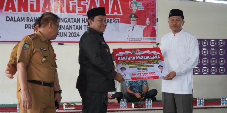 Peringati Hari Jadi ke-67 Provinsi Kalteng, Wagub Edy Pratowo Anjangsana ke LKSA Darul Amin