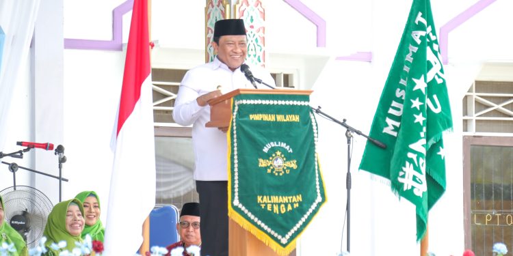 Wagub Kalteng Hadiri Harlah Muslimat NU ke-78 dan Halal Bihalal PHBI Katingan