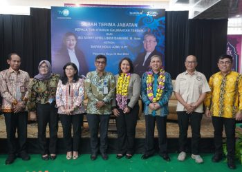 Kadiskominfosantik Prov. Kalteng Hadiri Sertijab Kepala Stasiun TVRI Kalteng