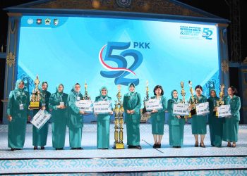 Kalteng Raih Juara Umum Jambore Nasional Kader PKK 2024