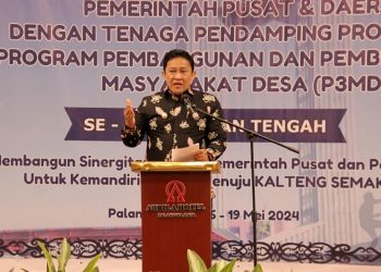 Wagub Edy Pratowo Buka Rapat Sinergitas Pemerintah Pusat dan Daerah dengan TPP P3MD se-Kalteng