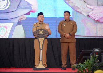 Arahan Gubernur Sugianto Sabran pada Pertemuan Akbar Lintas Sektor Provinsi Kalteng Tahun 2024