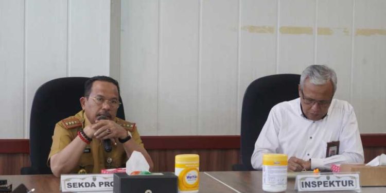 Sekda Nuryakin Buka Entry Meeting Asistensi Penerapan Manajemen Risiko Pembangunan Nasional 2024