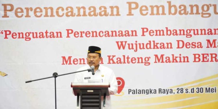 Sekda Nuryakin Buka Pelatihan Perencanaan Pembangunan Desa