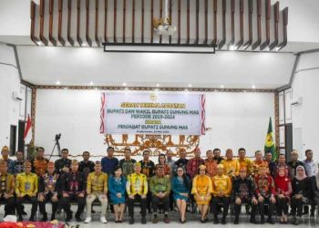 Jabatan Bupati Gunung Mas Diserahterimakan
