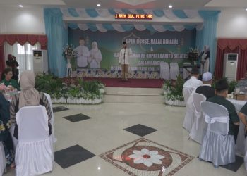 Pj Bupati Barsel Gelar Open House