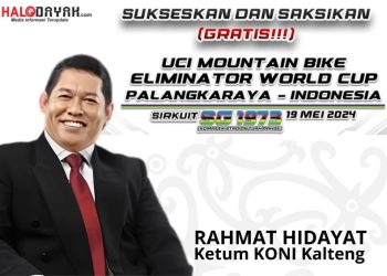 Ketum KONI Kalteng Dukung Penuh UCI MTB Eliminator World Cup 2024