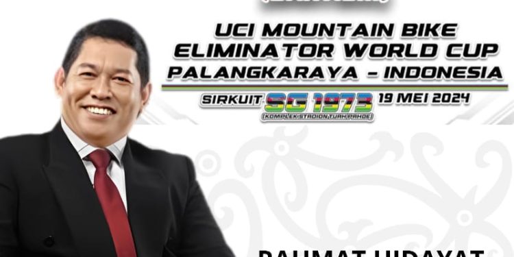 Ketum KONI Kalteng Dukung Penuh UCI MTB Eliminator World Cup 2024