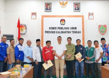 KPU Kalteng Tetapkan Calon Terpilih Anggota DPRD Kalteng Periode 2024-2029