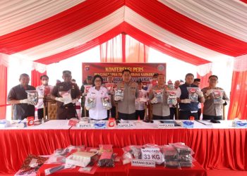 Polisi Gagalkan Peredaran Sabu 33 Kilogram Bernilai Rp66 Miliar di Lamandau