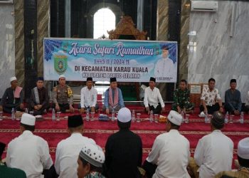 Pj Bupati Barsel Pimpin Safari Ramadhan di Kecamatan Karau Kuala