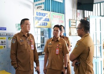 Sekda Barsel Sidak Sejumlah Instansi Pasca Libur Hari Raya