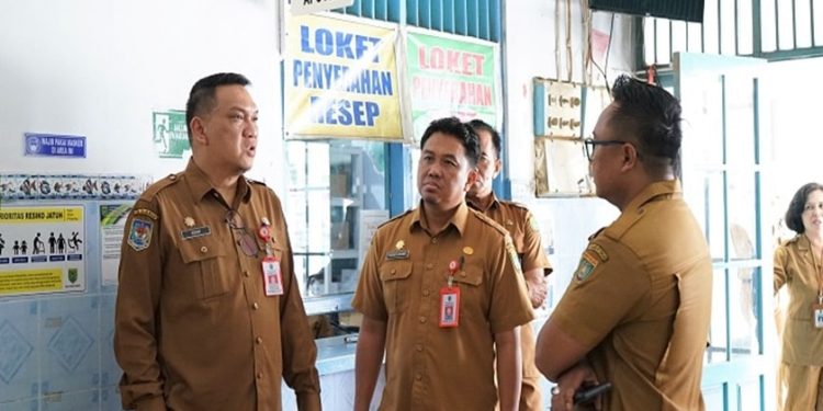 Sekda Barsel Sidak Sejumlah Instansi Pasca Libur Hari Raya