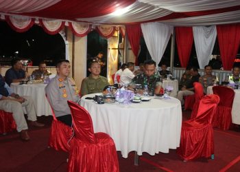 Pj Bupati Barsel Ikuti Vidcon Dengan Kapolda Kalteng