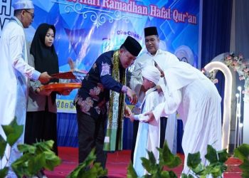 Pj Bupati Barsel Hadiri Kegiatan Wisuda Karantina Tahfizh Qur’an
