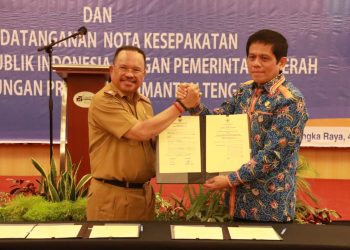 Pemprov Kalteng dan Ombudsman RI Tandatangani Nota Kesepakatan Peningkatan Kualitas Pelayanan Publik