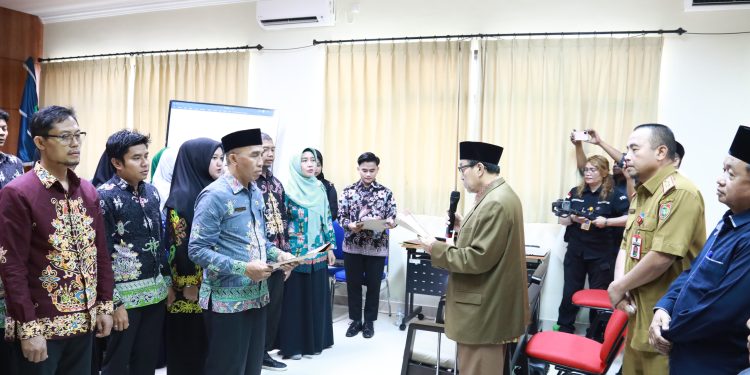 Asisten Adum Hadiri Pelantikan Pengurus Wilayah HISSI Kalteng