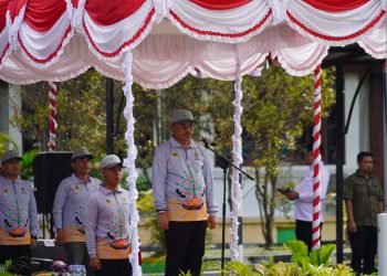 Sekda Nuryakin Pimpin Upacara Peringatan Hari Lingkungan Hidup Se-Dunia Tahun 2024
