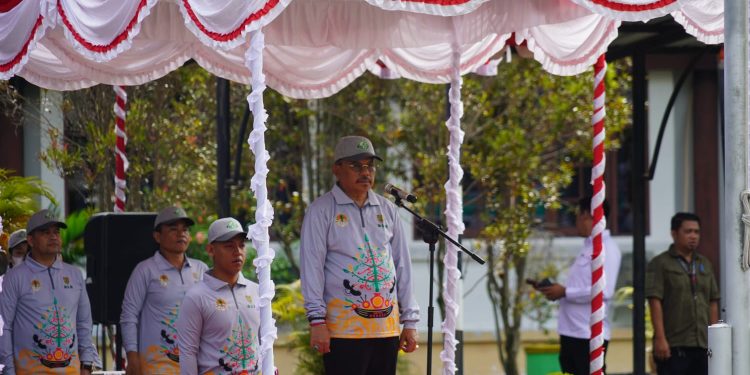 Sekda Nuryakin Pimpin Upacara Peringatan Hari Lingkungan Hidup Se-Dunia Tahun 2024