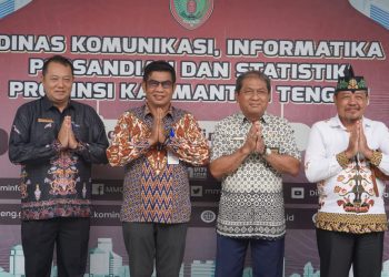 Kadis Kominfosantik Prov. Kalteng Terima Audiensi IAHN Tampung Penyang Palangka Raya