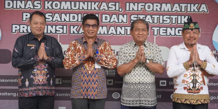 Kadis Kominfosantik Prov. Kalteng Terima Audiensi IAHN Tampung Penyang Palangka Raya