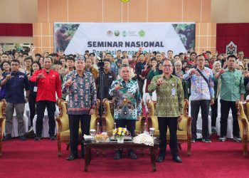 Sahli Gubernur Hadiri Seminar Nasional Pengelolaan Satwa Terancam Punah Orang Utan di TN Sebangau