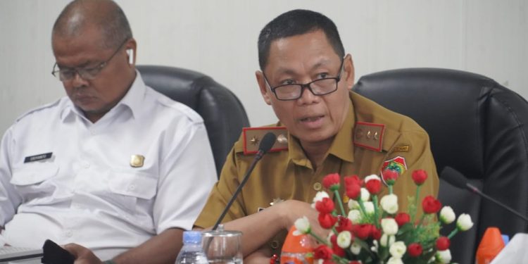 Pemprov Kalteng Hadiri Rakor Pengendalian Inflasi dan Penanggulangan Kejadian Luar Biasa Polio