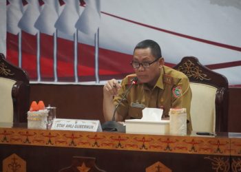 Sahli Gubernur Pimpin Rapat Persiapan Kunker Presiden ke Kalteng