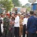 Gubernur Sugianto Sabran Dampingi Presiden Meninjau Harga di Pasar Pata Katingan
