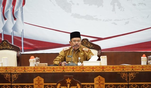 Sekda Nuryakin Pimpin Rapat Persiapan Kalteng Bersholawat di Pangkalan Bun