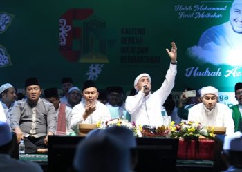 Pemprov Gelar Kalteng Bersholawat bersama Habib Ali Zainal Abidin Assegaf dan Habib Muhammad Farid Al-Muthohar di Pangkalan Bun