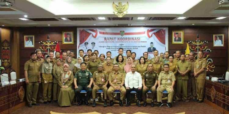 Badan Kesbangpol Prov. Kalteng Gelar Rakor Badan Kesbangpol se-Kalimantan Tengah Tahun 2024