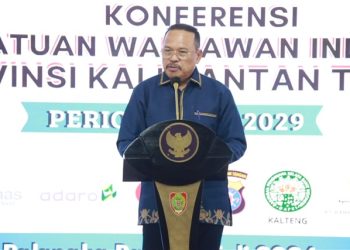 Sekda Nuryakin Buka Konferensi PWI Provinsi Kalteng Tahun 2024