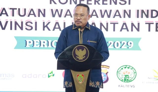 Sekda Nuryakin Buka Konferensi PWI Provinsi Kalteng Tahun 2024