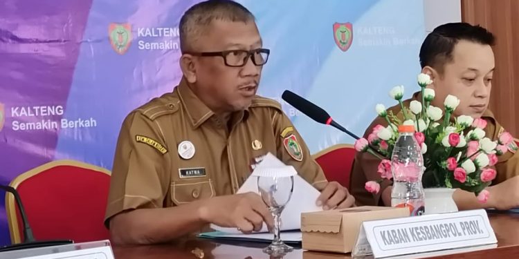 Pemprov Kalteng Gelar Rapat Gerakan Pembagian Bendera Merah Putih Tahun 2024