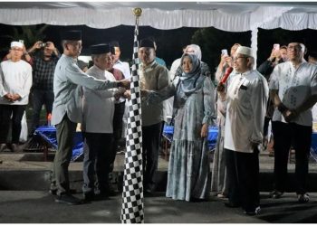 Penjabat (Pj) Bupati Barsel Lepas Peserta Pawai Takbir