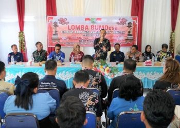Tim Penilai Lomba BUMDes Kunjungi Desa Teluk Betung