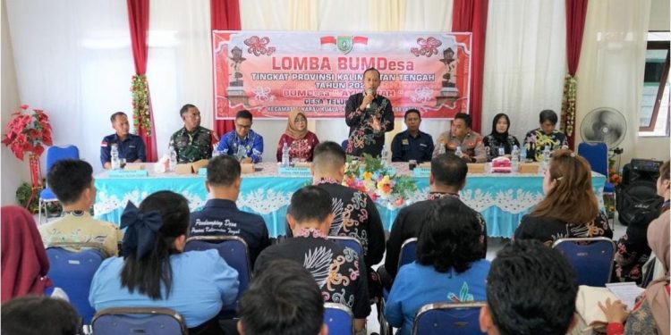 Tim Penilai Lomba BUMDes Kunjungi Desa Teluk Betung
