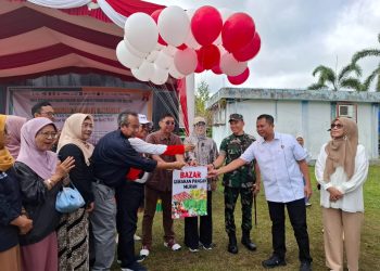 Sekda Nuryakin Buka Bazar Gerakan Pangan Murah