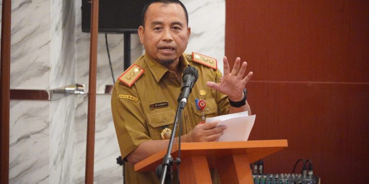 Asisten Adum Sri Suwanto Buka Rapat Inventarisasi Hasil Evaluasi Kelembagaan Perangkat Daerah Provinsi dan Kabupaten