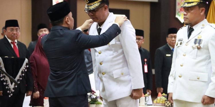 Kepala Dislutkan Dilantik Sebagai Pj. Bupati Kapuas