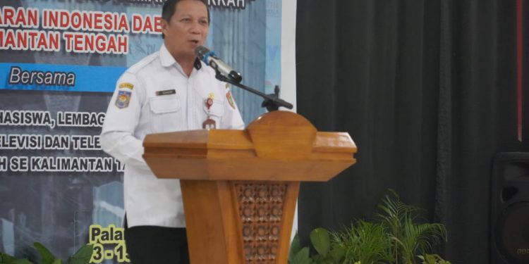 Sahli Gubernur Suhaemi Buka FGD dan Rakorwil KPID Kalteng