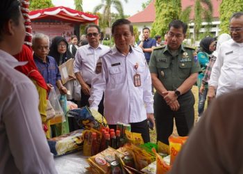 Sahli KSDM Suhaemi Buka Gerakan Pangan Murah di Kota Palangka Raya