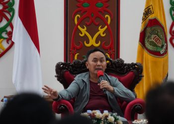 Gubernur Sugianto Bersilaturahmi dengan Kontingen PON XXI Kalteng