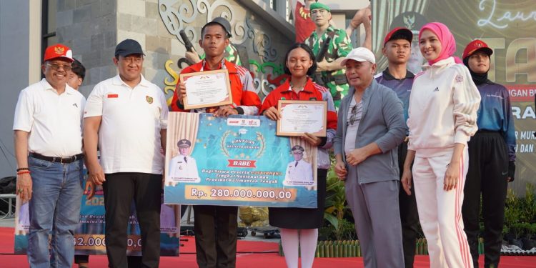 Gubernur Kalteng H. Sugianto Sabran Launching TABE Wirausaha dan Buka Pasar Murah untuk Mahasiswa