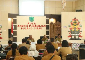 Inspektur Kalteng Pimpin Entry Meeting Pengawasan Penyelenggaraan Pemerintahan Daerah