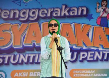 Ketua TP PKK Buka Kegiatan Cegah Stunting dan Aksi Bergizi