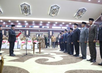 Wagub Edy Pratowo Kukuhkan Pengurus Komisariat Wilayah FORSESDASI Kalteng Periode 2024-2027